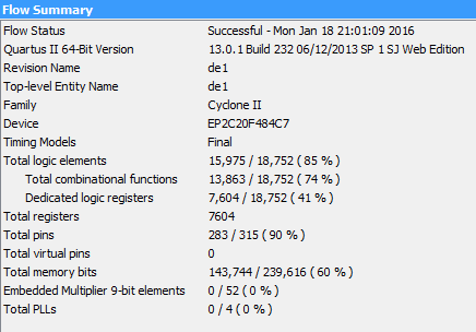 altera quartus ii 13 sp1